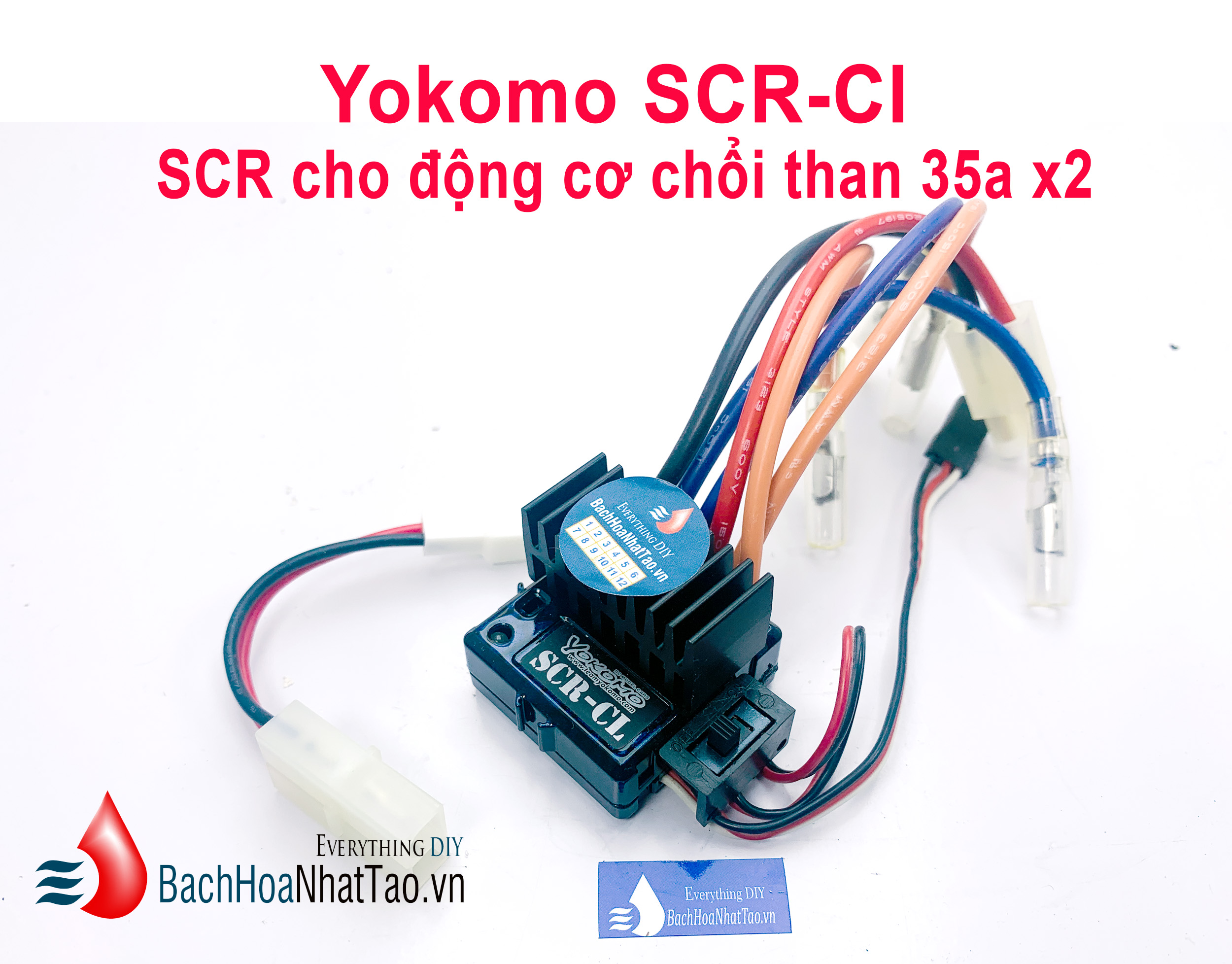 Yokomo ESC CL cho motor chổi than