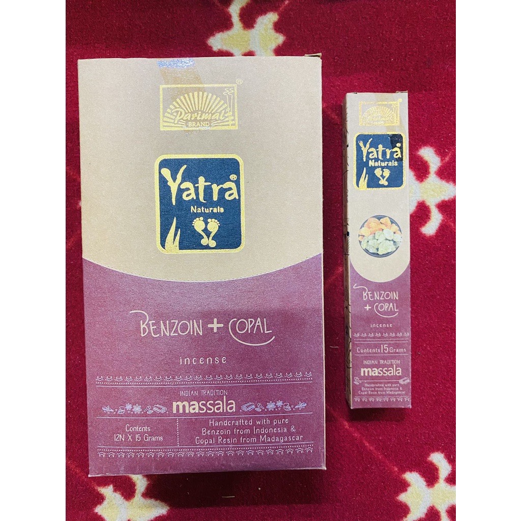 [PBMC]Nhang cây Yatra Massala 15gr (TÉP)