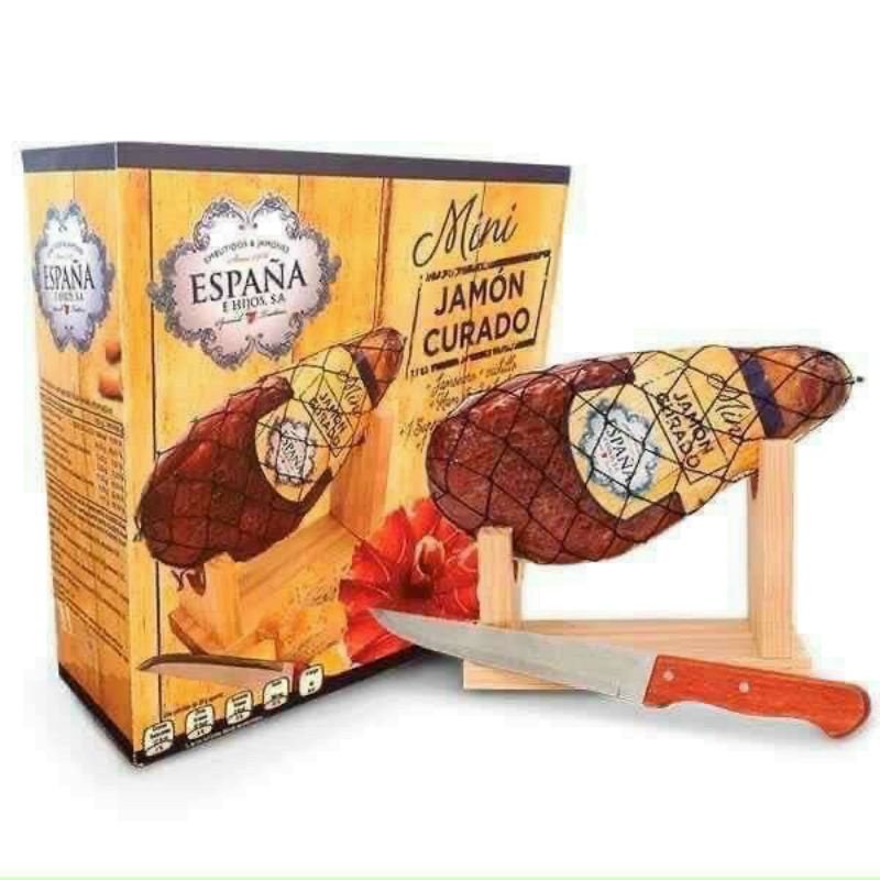🌈🌈 Đùi heo muối Espana Mini Jamon Curado Tây Ban Nha - Món ngon định phải thử