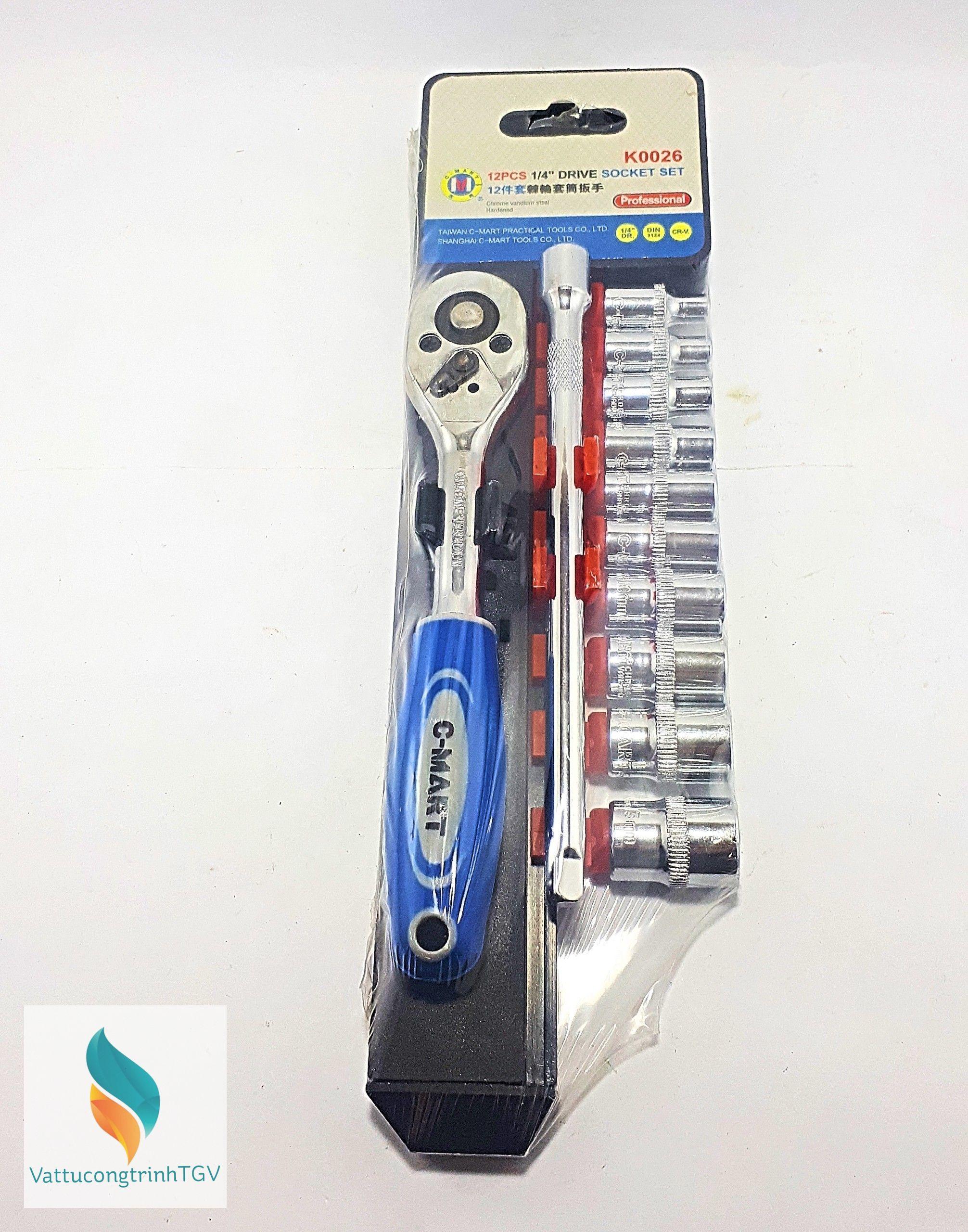 Bộ khẩu 12 chi tiết CMART-K0026