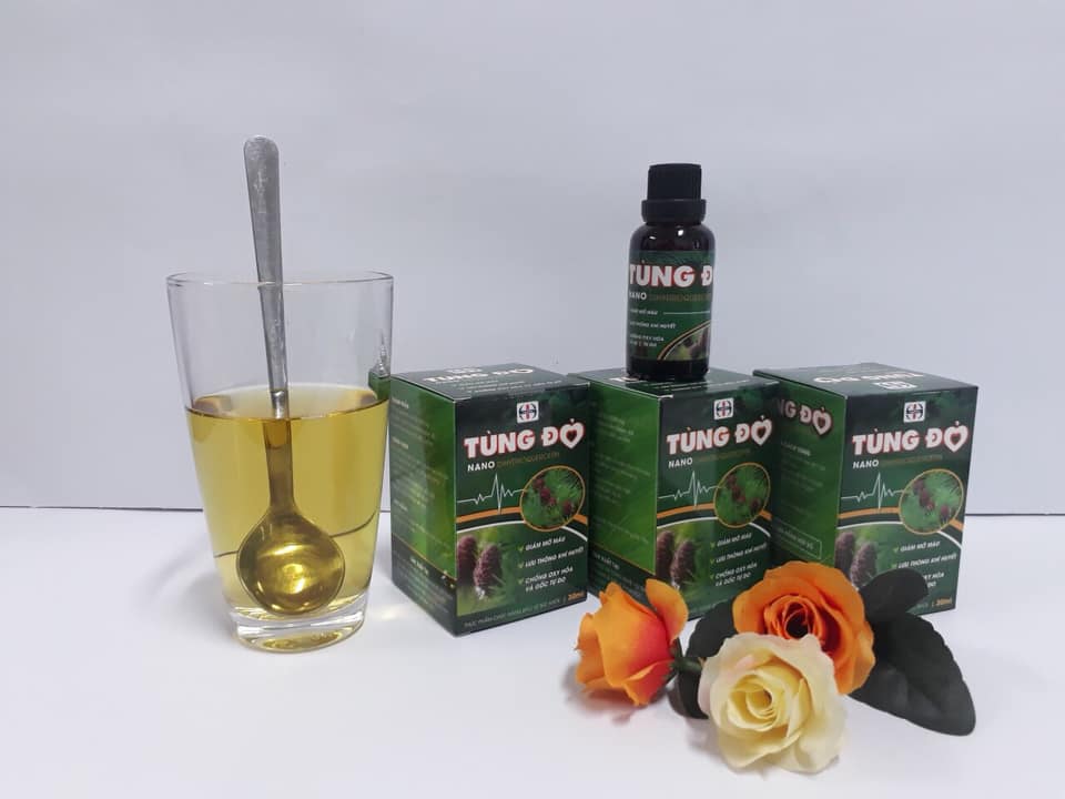 [Sản phẩm Viện Hàn Lâm] TÙNG ĐỎ NANO - Chai 30ml