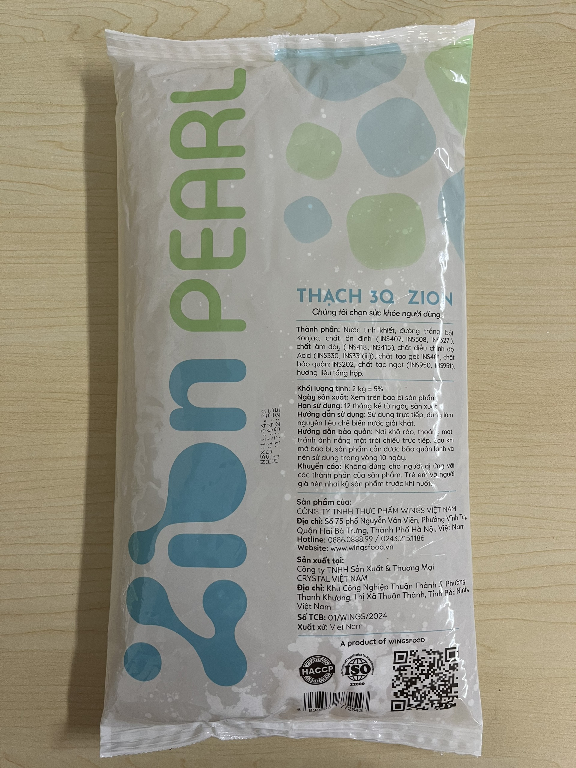 3Q Zion Pearls, 2kg Bag