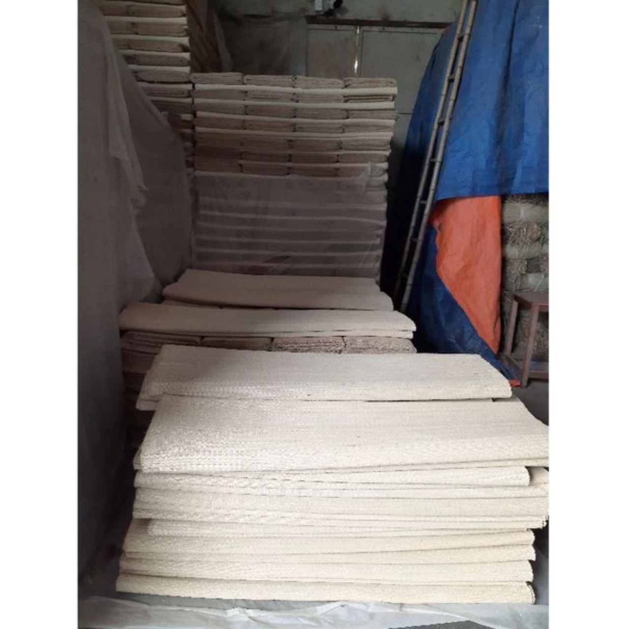 Chiếu cói trắng 1m6x2m