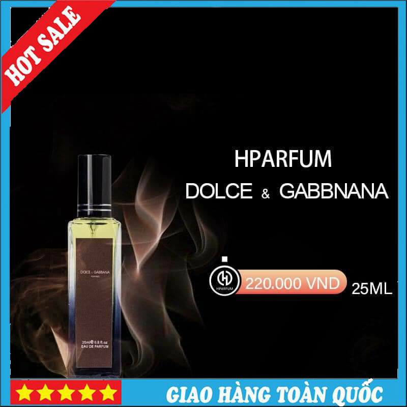 [Chính hãng] Tinh dầu nước hoa pháp Dolce & Gabbana Hparfum 25ml
