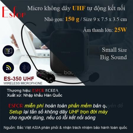 MÁY TRỢ GIẢNG HÀN QUỐC ESFOR ES-350 PLUS
