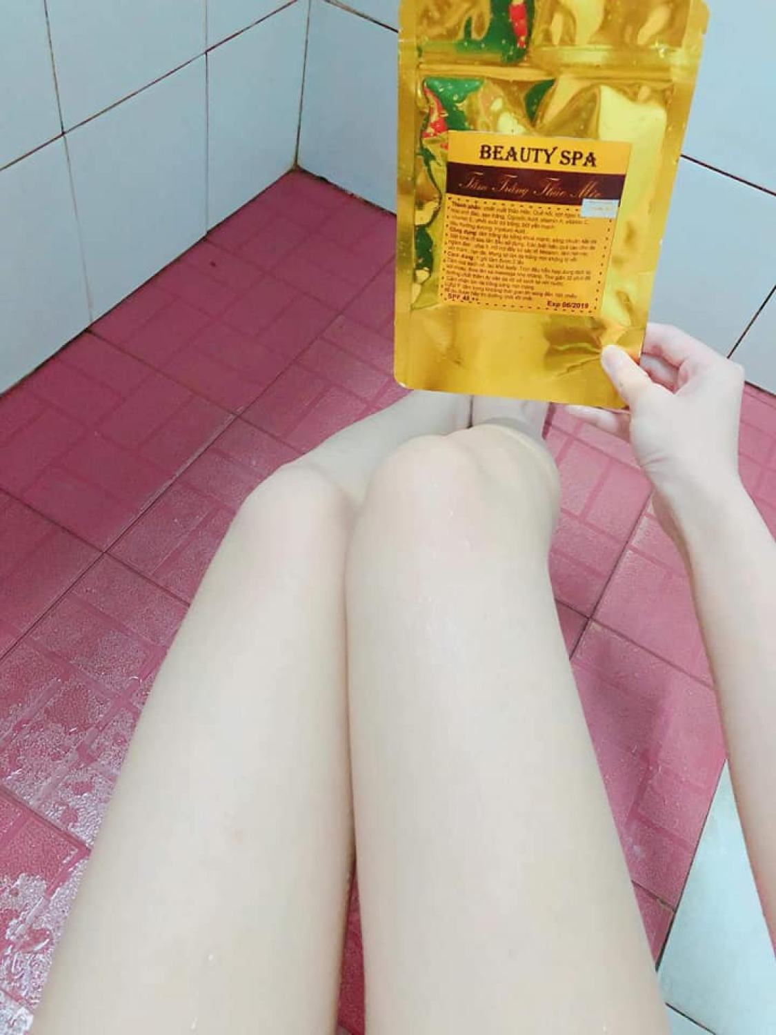 2 gói  - [ TRẮNG MẠNH ] TẮM TRẮNG THẢO MỘC BEAUTY SPA