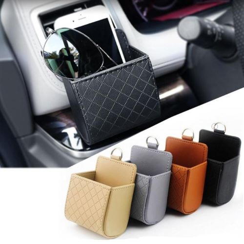 [HCM]TÚI DA ĐỰNG ĐỒ TREO CỬA GIÓ ĐIỀU HÒA XE Ô TÔ