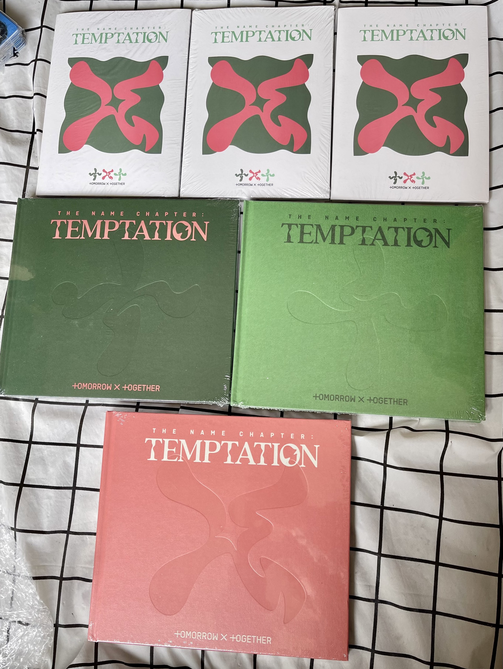 Official Txt Album Temptation