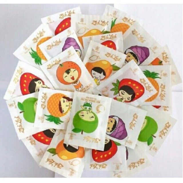 Kẹo thạch zai zai vuông gói 350 gram