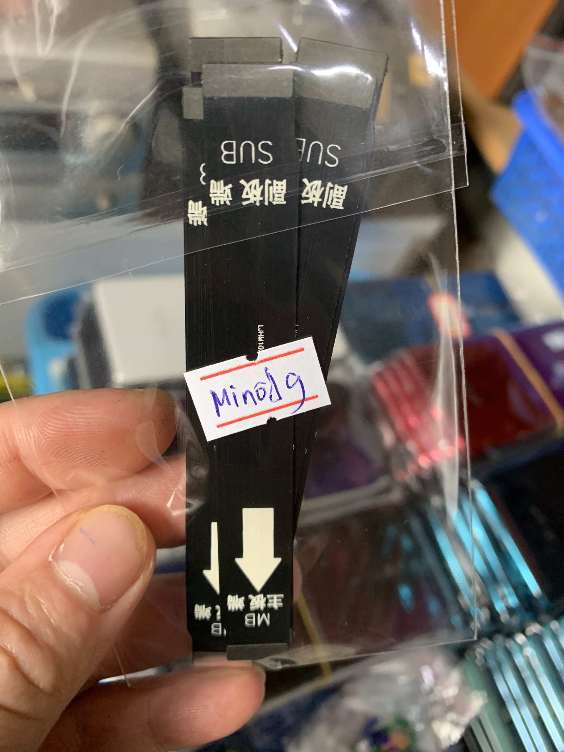 Cáp nối main, cáp nối bo sạc zin redmi note 9
