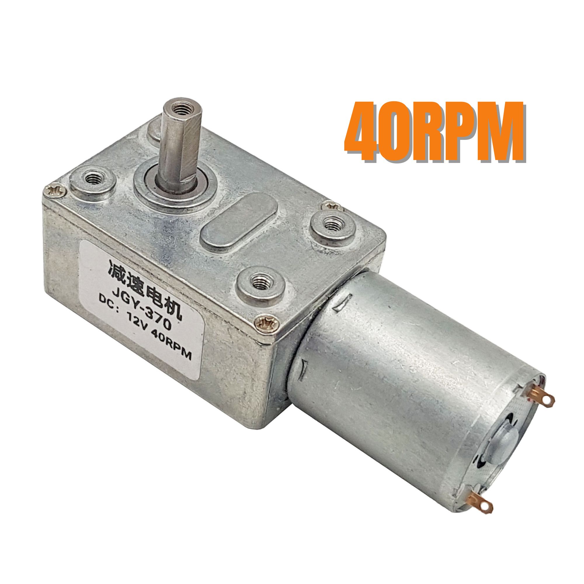 Động cơ giảm tốc hộp số vuông góc jgy370 18rpm / 40rpm / 160rpm