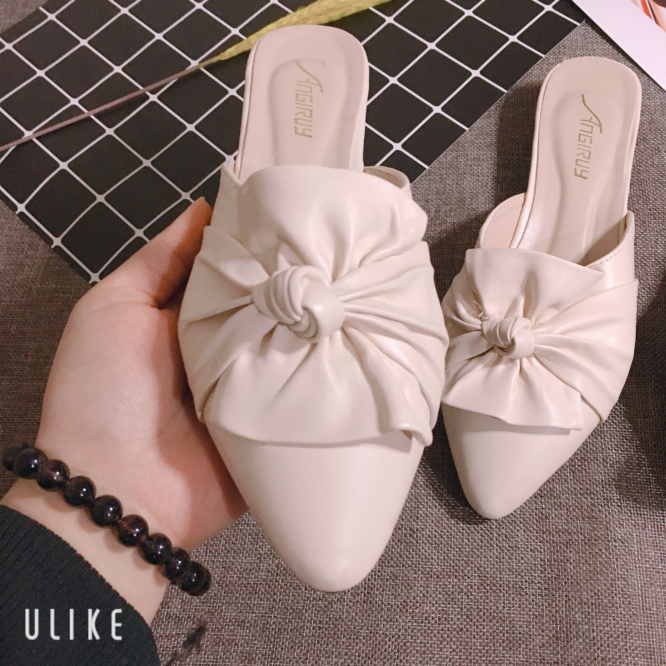 [RẺ VÔ ĐỊCH] DÉP SỤC NƠ XOẮN ĐIỆU ĐÀ CỰC ĐẸP ẢNH CHỤP THẬT -MÃ 212