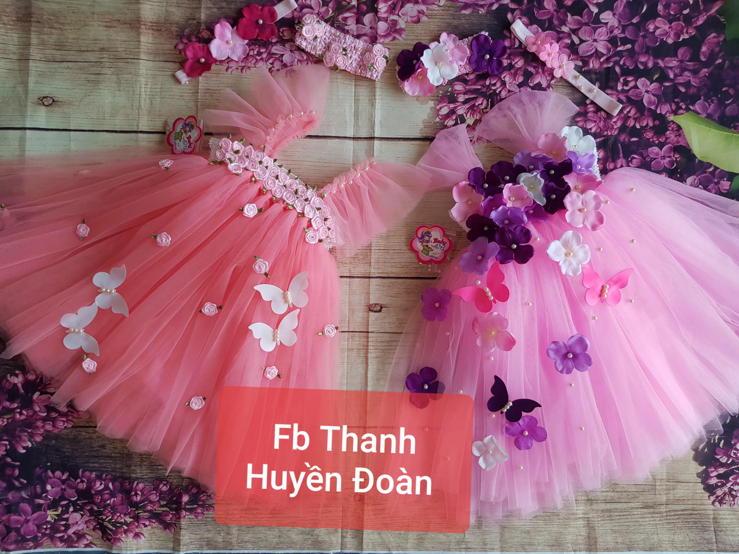 Váy tutu công chúa bé gái từ 0-7 tuổi