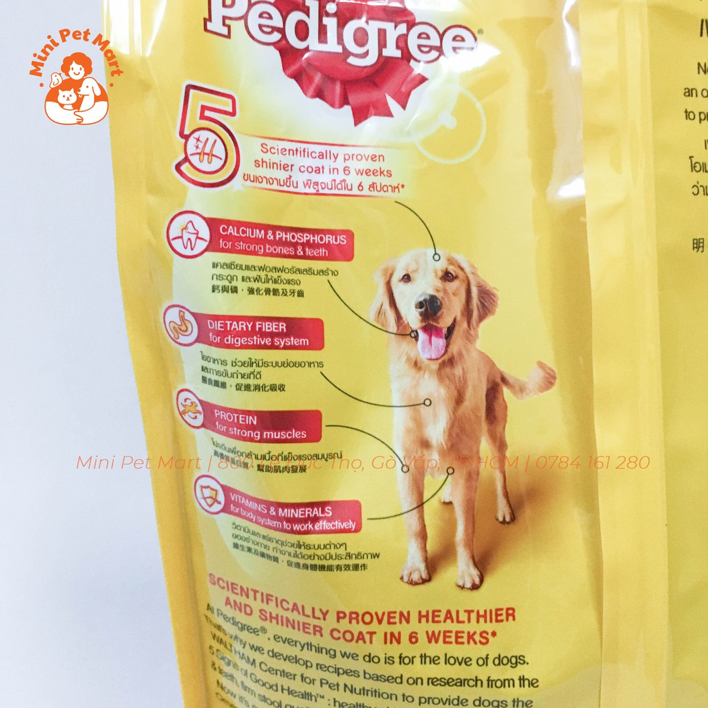 [HCM]Thức ăn hạt cho chó trưởng thành PEDIGREE 1,5kg