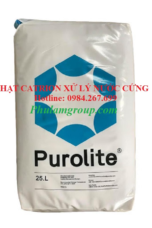Combo Hạt catrion xử lý nước cứng gói 3 lít