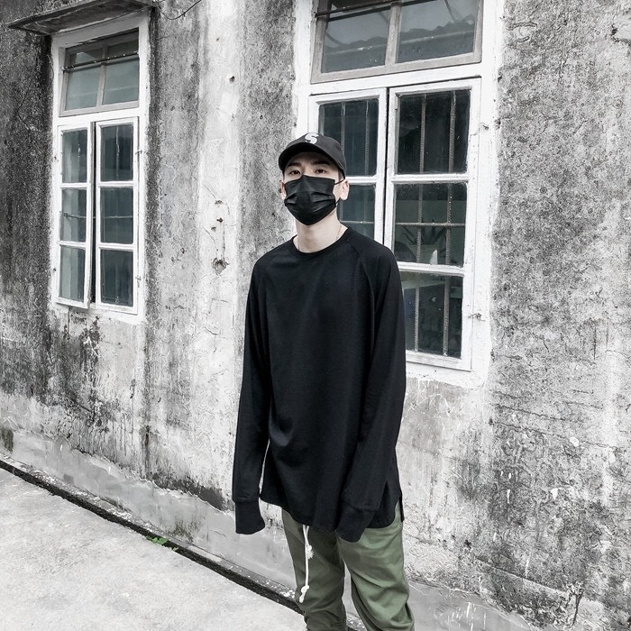 Áo thun nam form rộng vải cotton siêu chất phong cách bụi 2020