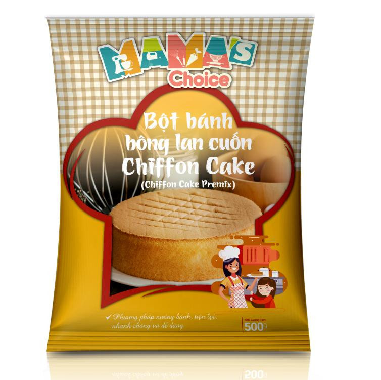 Bột Bánh Bông Lan Cuốn Chiffon Cake (500g)