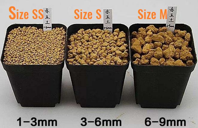 Nguyên bao 14L Đất nung Akadama Nhật Bản (nền thủy sinh , bonsai , trồng xương rồng sen đá , cây cảnh ) !