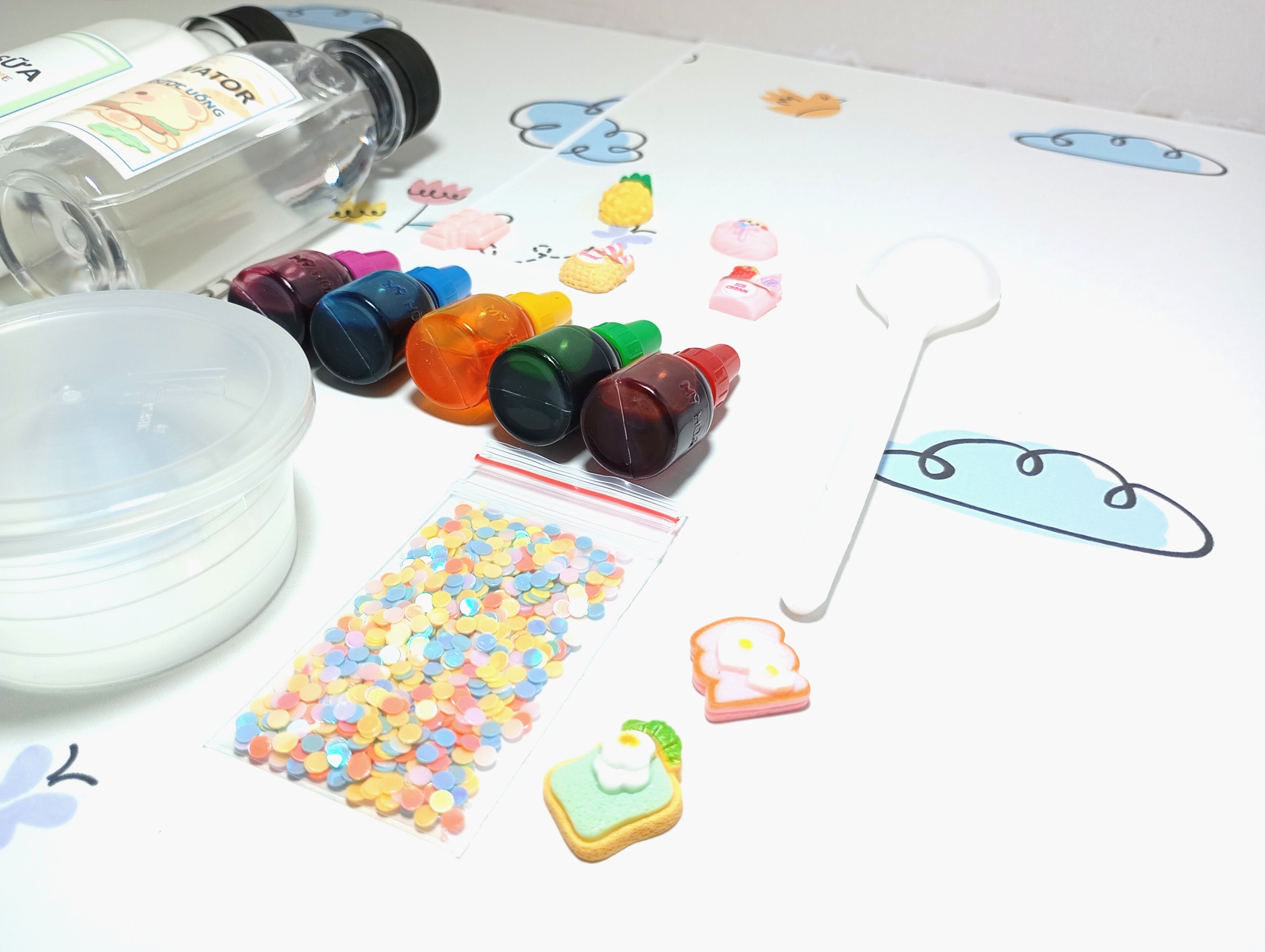 KIT LÀM SLIME BASIC - BỘ DỤNG CỤ LÀM SLIME CƠ BẢN NHẤT