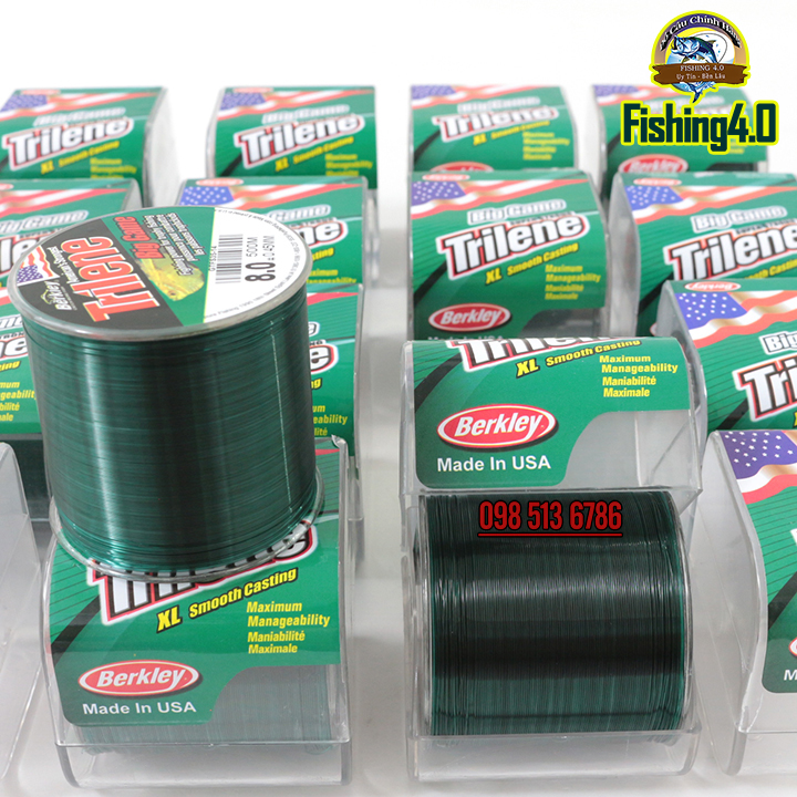 Dây cước câu cá - cước Trilene Big Game 500m - cước câu Mỹ Berkley chất lượng [ Fishing4.0 ]
