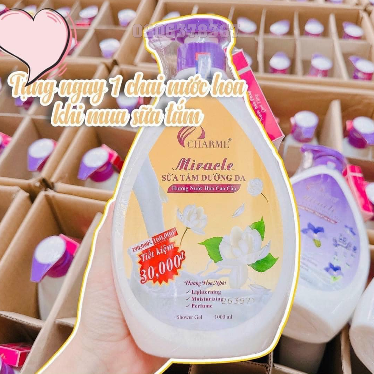 🌸🌸 sữa tắm charme 1000ml 🌸🌸