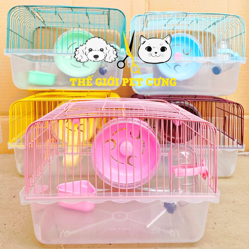 Lồng Mini Siêu Xinh Hamster Thỏ Bọ Nhím Sóc
