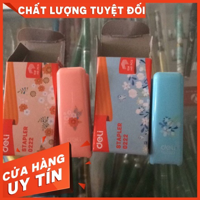 Bấm kim mini deli 0222