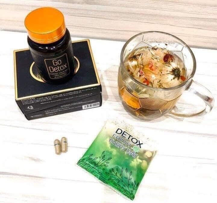 2 bộ Trà giảm cân Go Detox