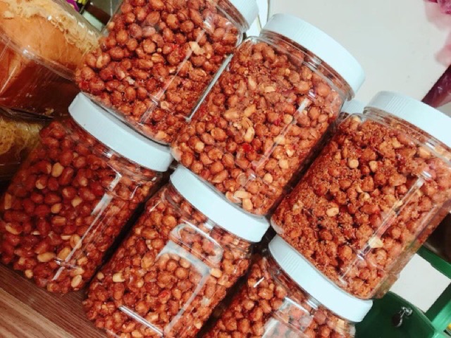 đậu phộng rang tỏi ớt - 500g
