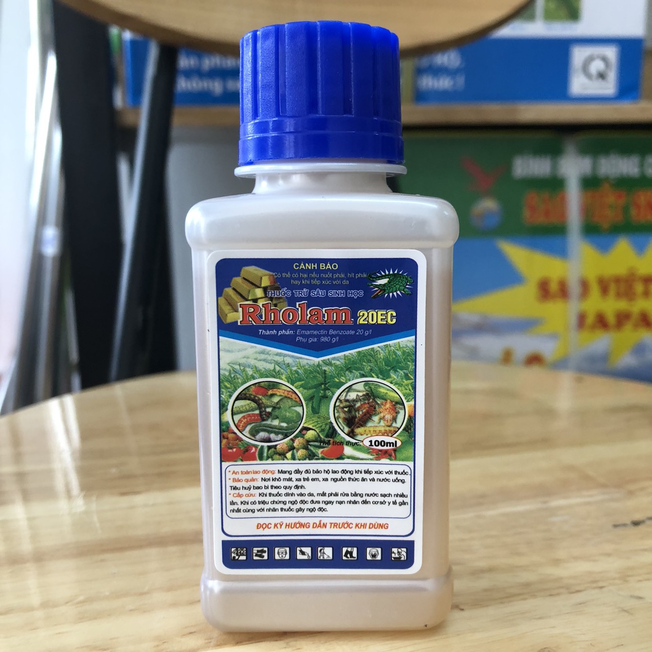 Thuốc trừ sâu sinh học Rholam 20EC chai 100ml
