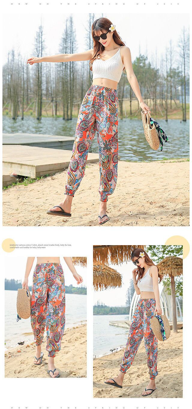 [HCM]Quần alibaba họa tiết xinh xắn LINDA - QAL98