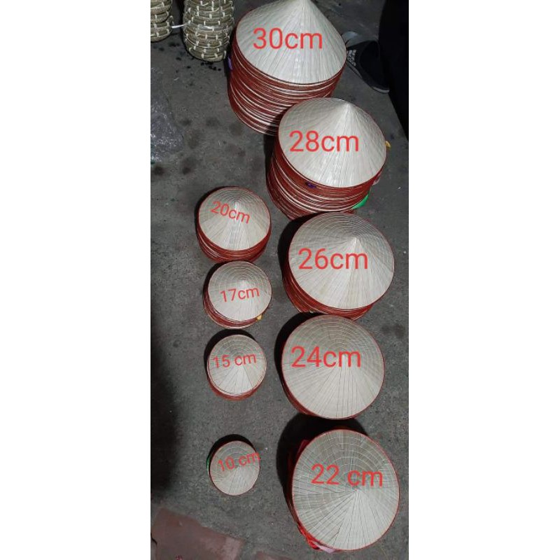 Nón lá đủ kích thước- 0978945425