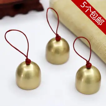 Wind Chime And Accessories Fine Copper Bell Eosin Flowers Metal Small Diy Materials Christmas Alluminum S With Plastic Animals Shaped Decor Wind Bell It Gives Charming Sound When There Is Material Alloy
