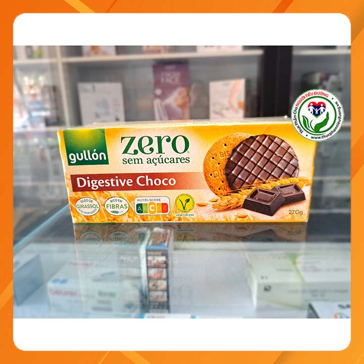 [HCM]Bánh Gullon ăn kiêng Digestive Choco 270g