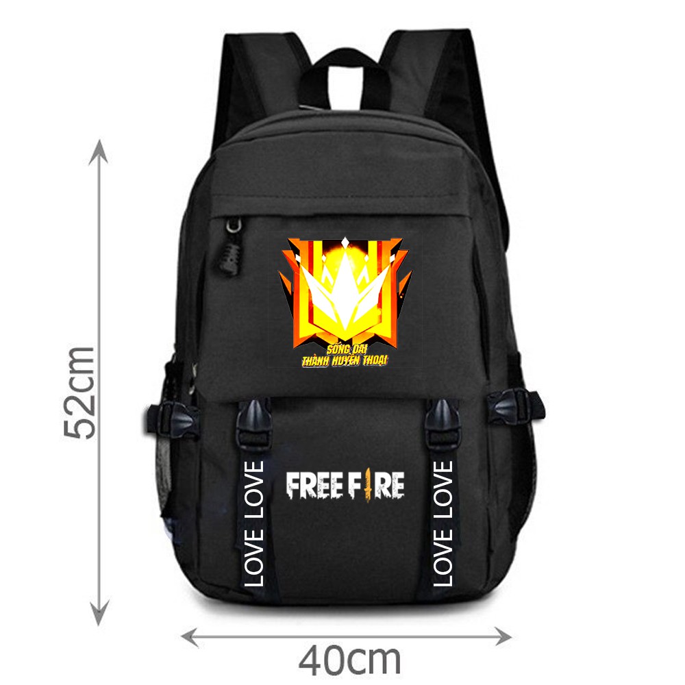 Balo in hình Free Fire độc đẹp giá rẻ