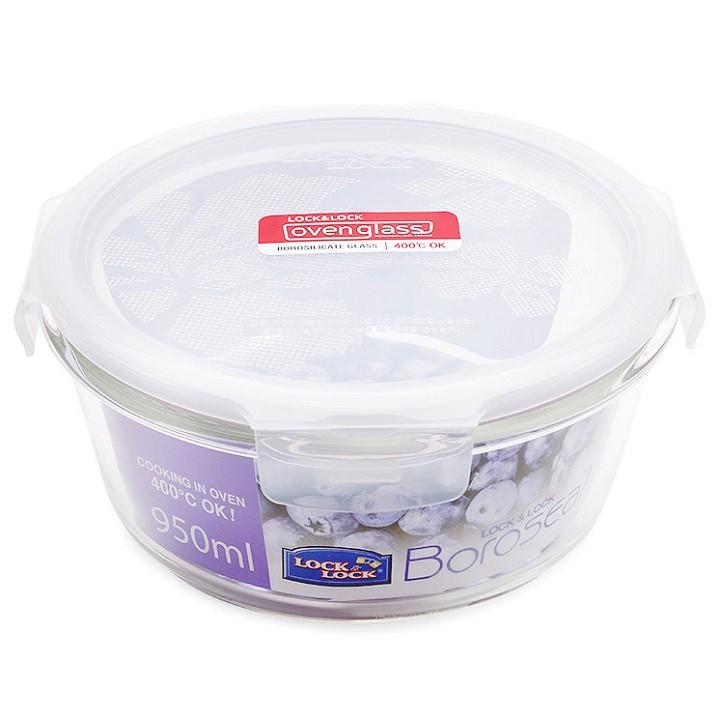 Bộ 2 Thố thủy tinh Lock and Lock 950ml