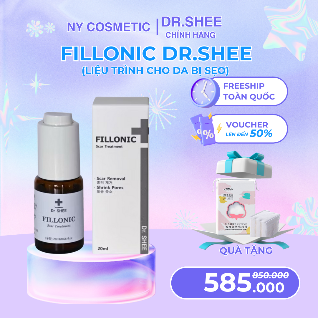 FILLONIC lấp đầy sẹo rỗ, thu nhỏ lỗ chân lông