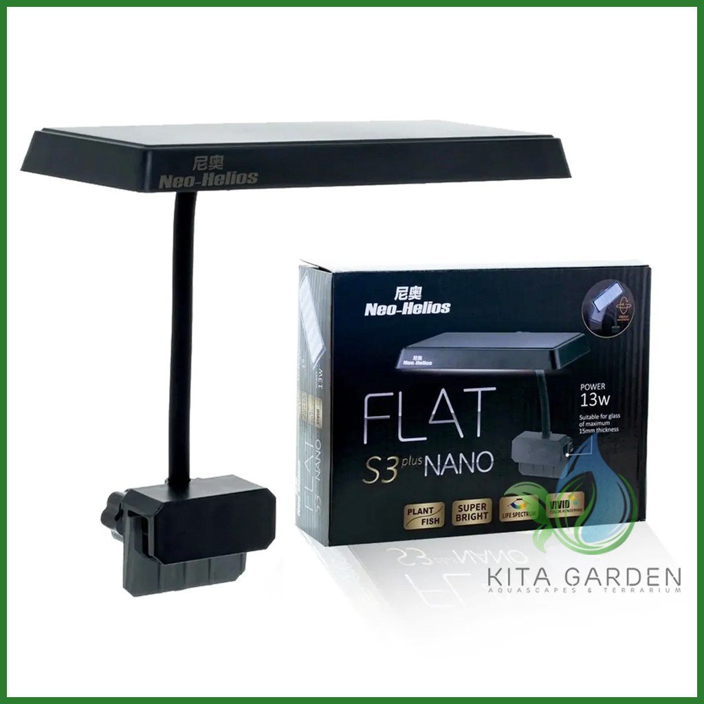 Đèn Flat S3 Plus Nano RGB đỏ cá không đỏ nước