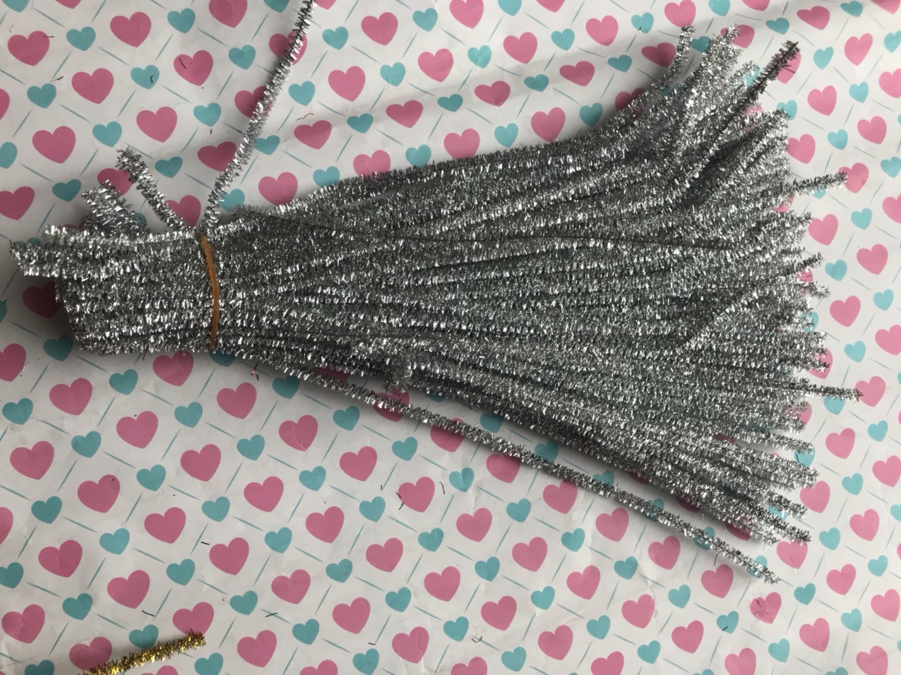 Bộ 100 dây kẽm xù kẽm làm handmade
