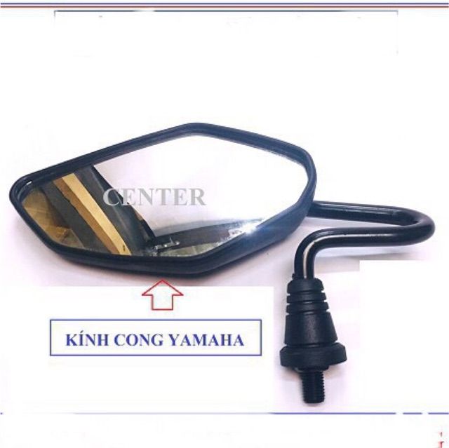 Gương Yamaha cong  hàng thường chất lượng  - kính chiếu hậu