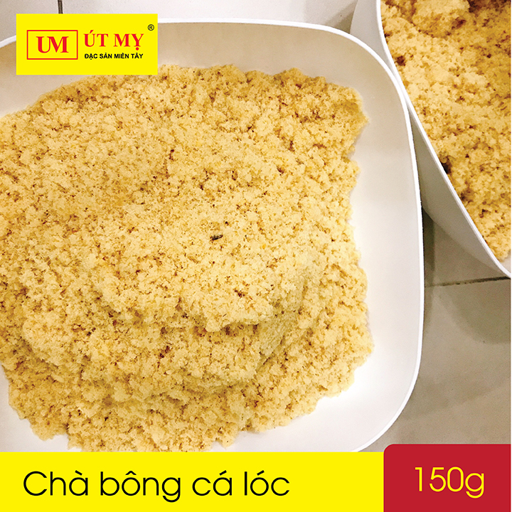 [MUA 2 TẶNG 1] Chà bông cá lóc Út Mỵ 150g/hộp