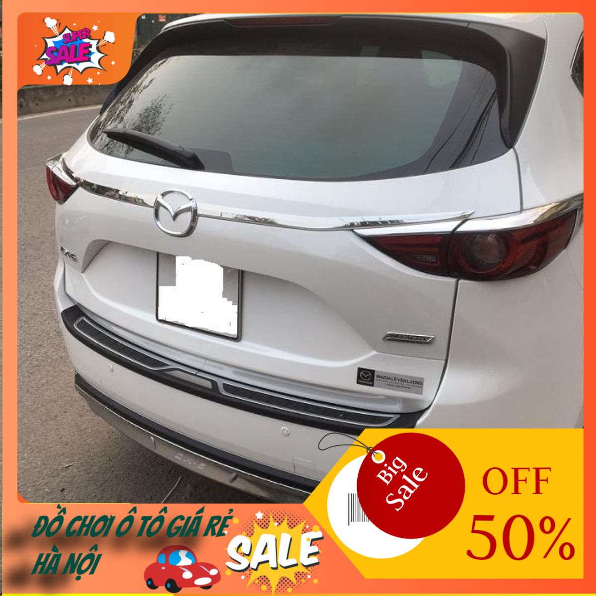 ỐP TAY MỞ CỐP THEO XE MAZDA CX5 2018 - 2019