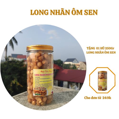 0.5kg long nhãn ôm sen loại ngon