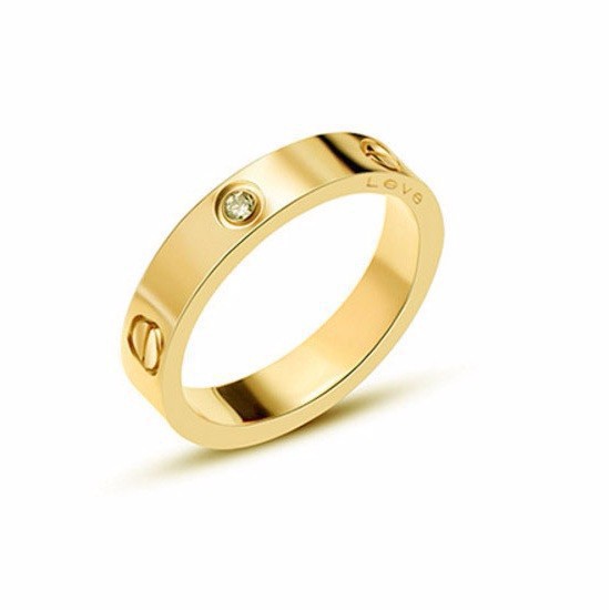 Nhẫn Love Thép Titan Ko Rỉ TT 0560