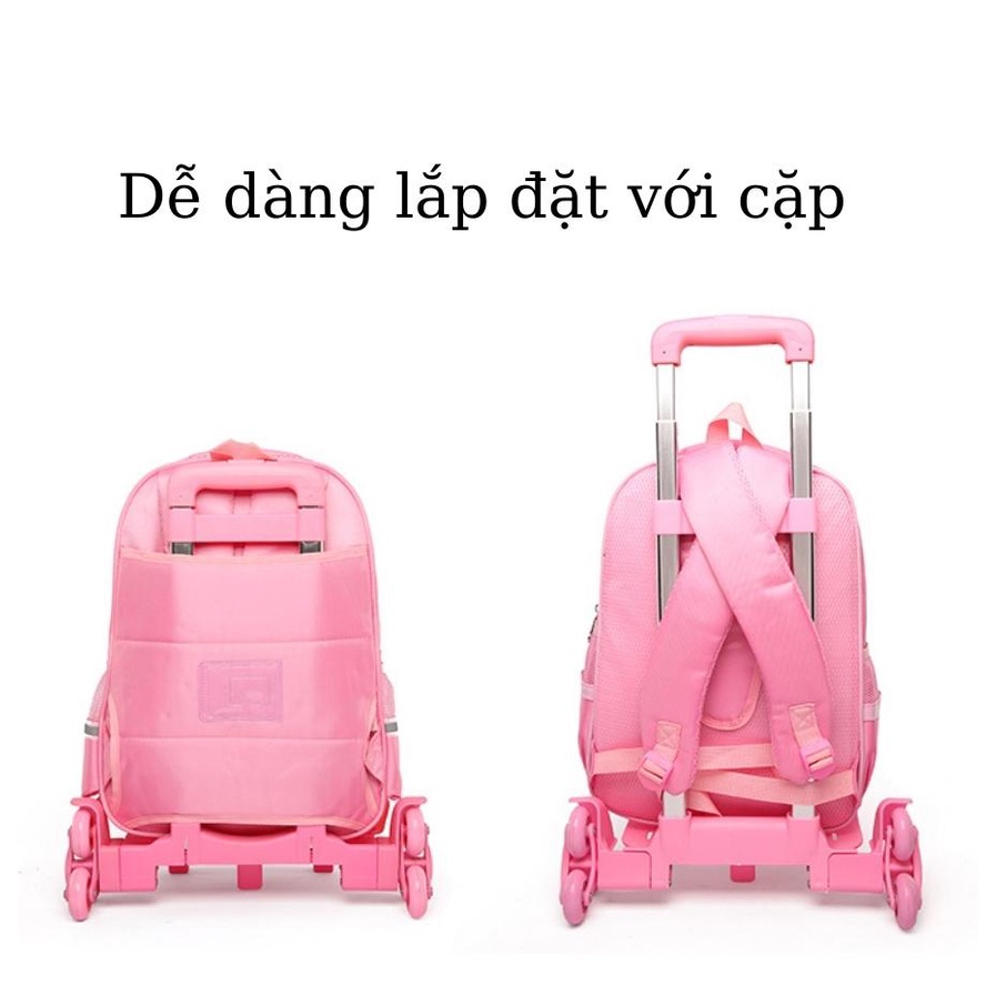 Cần kéo balo 6 bánh ( Không Kèm Balo)