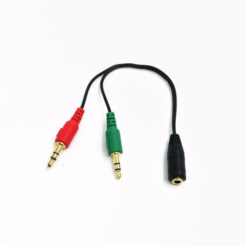 Cáp gộp tai nghe và mic ra jack 3,5mm