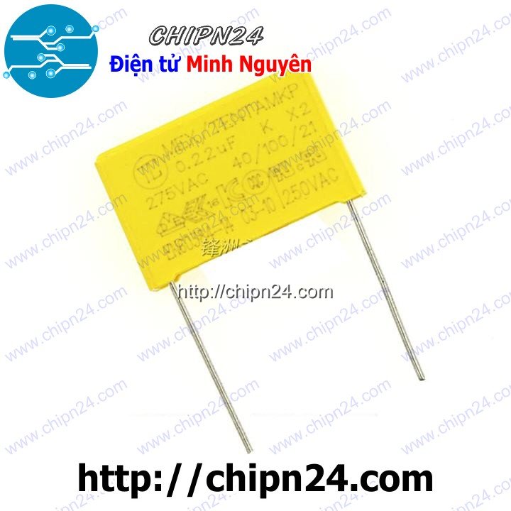 Tụ hộp 224 275vac 22.5mm