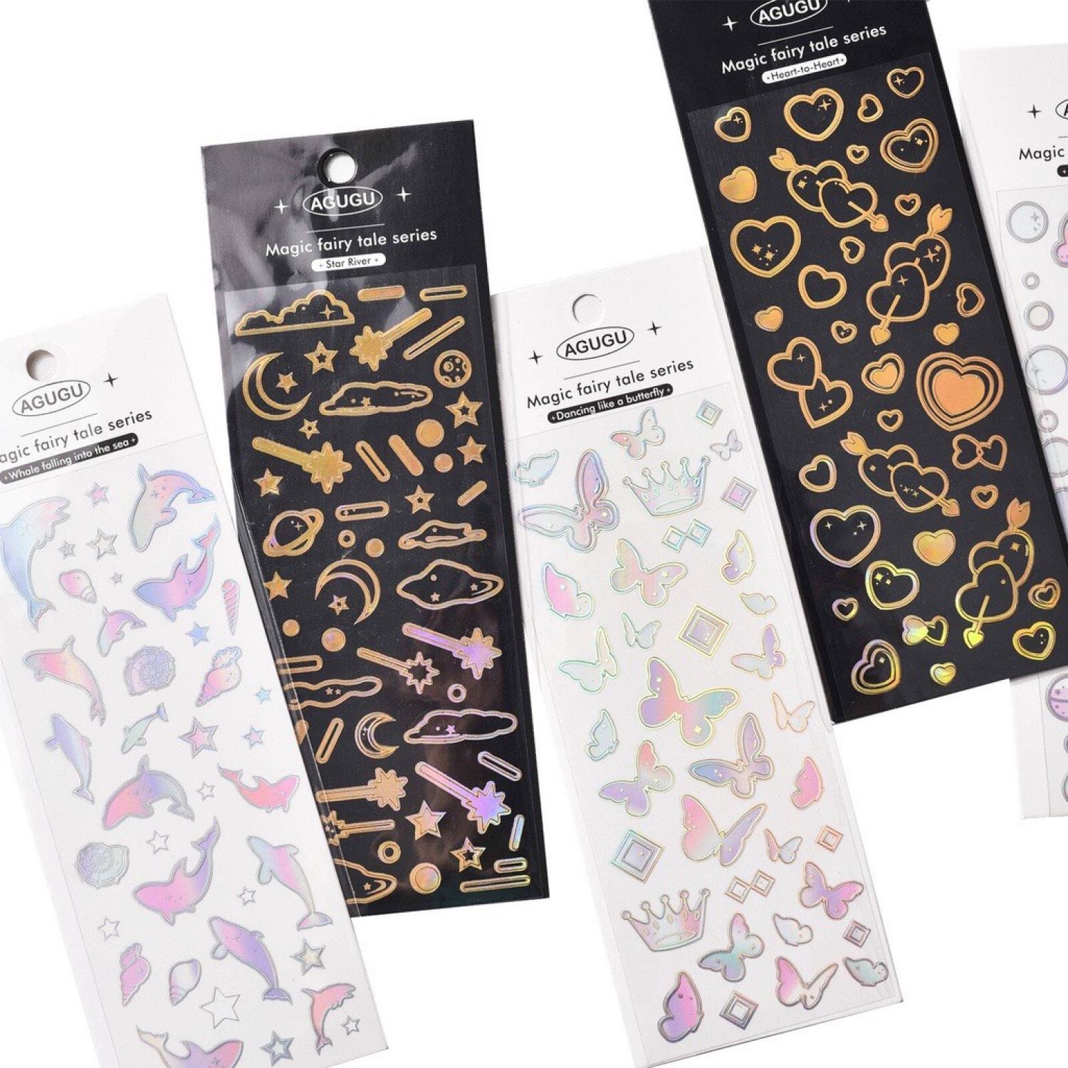 Hình dán sticker trang trí top loader siêu xinh HDT05