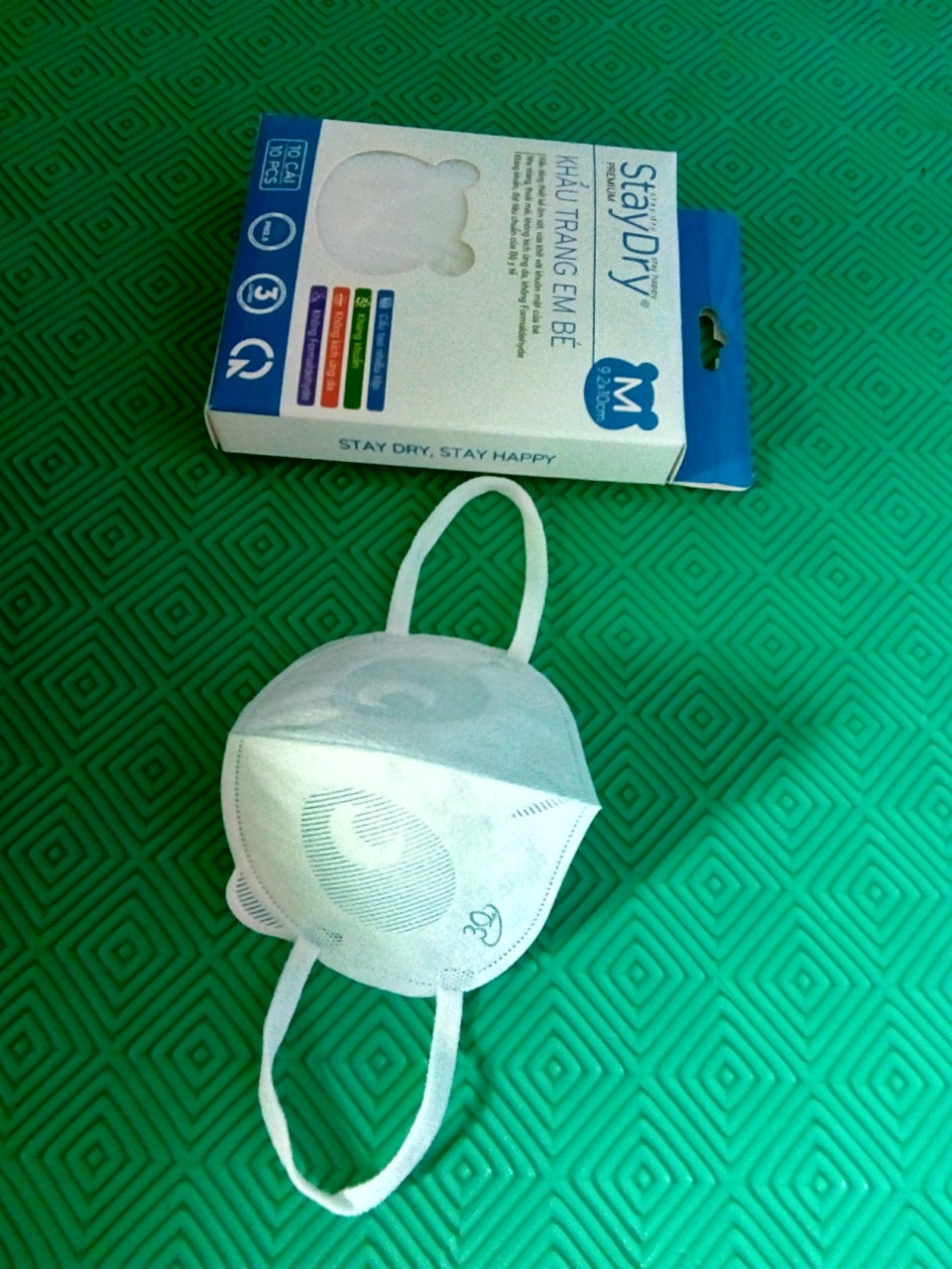 Hộp khẩu trang vải 10 cái