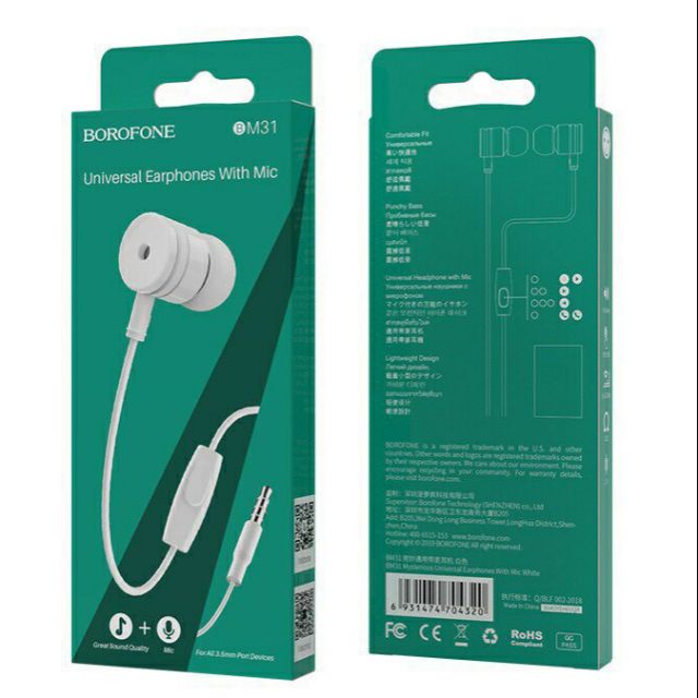 Tai nghe Borofone BM31